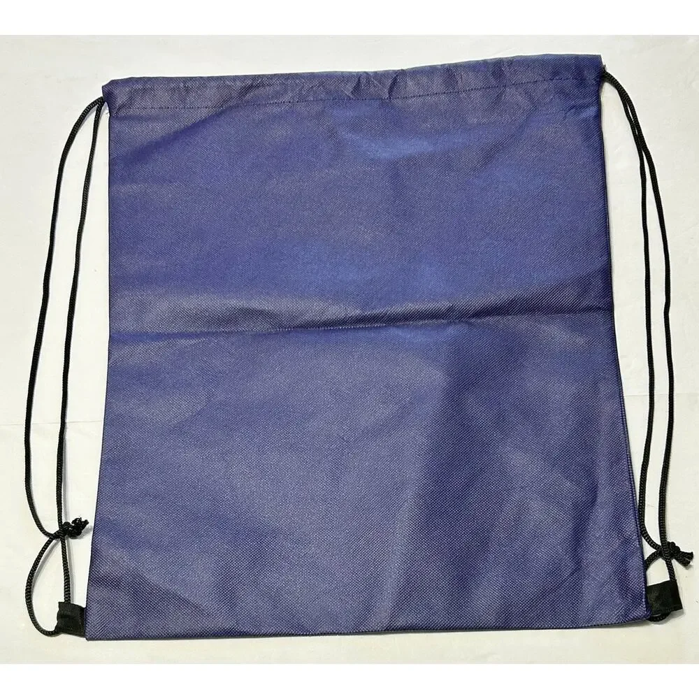 Michigan State Police Drawstring Backpack Blue Bag MSP Shield Logo Collectible